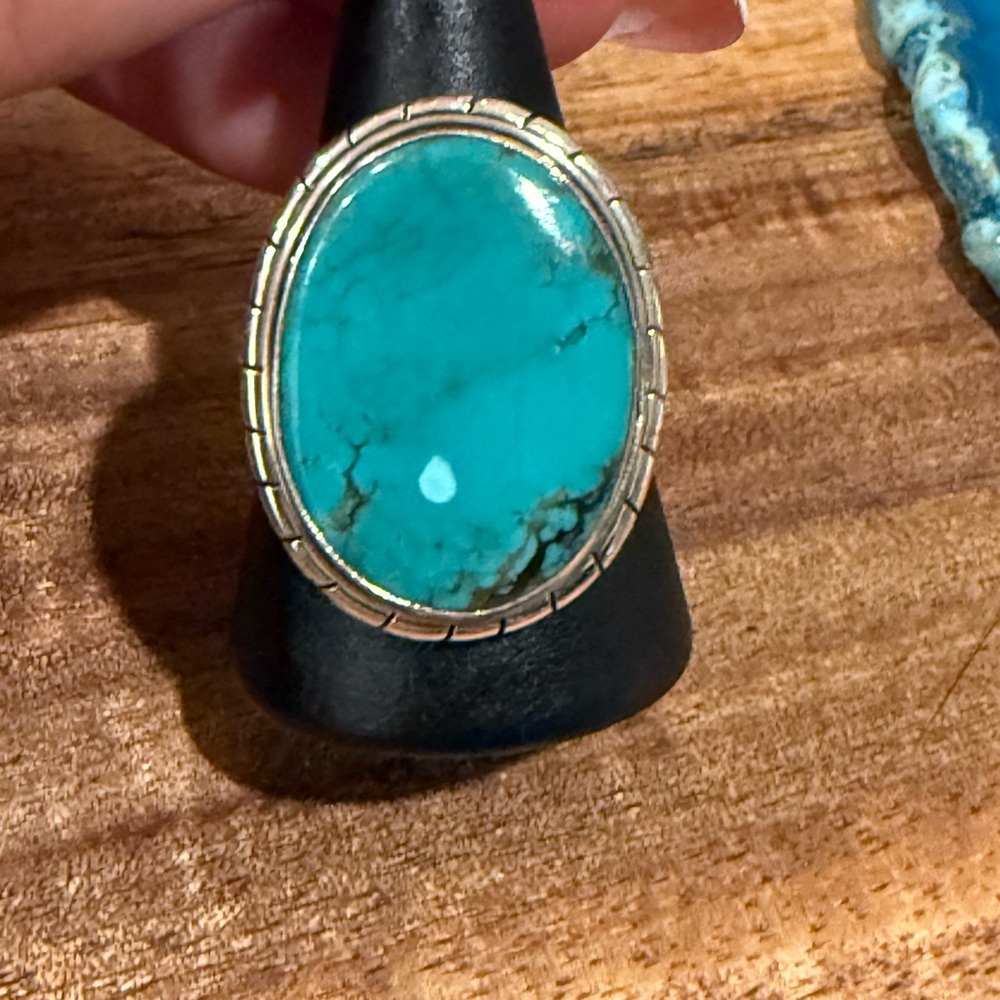 Kingman Turquoise Ring